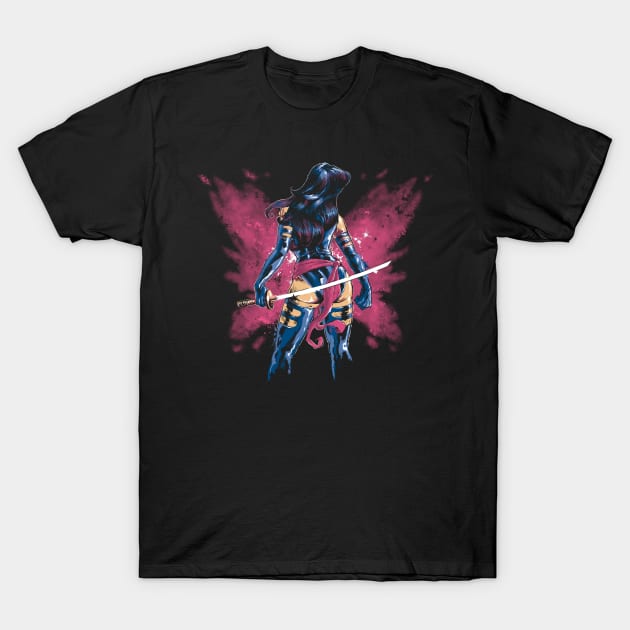 Butterfly Aura T-Shirt by saqman